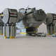 Illustration for article titled These LEGO emPrometheus/em models need tiny, smarmy androids